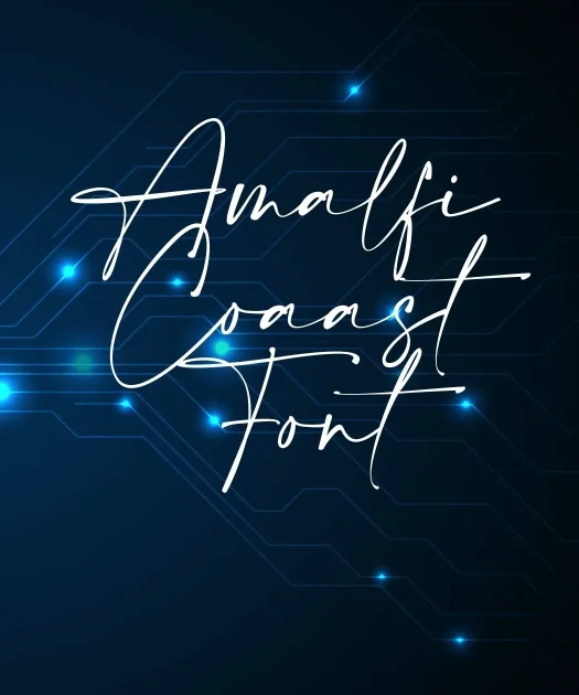 Amalfi Coast Font Free Download