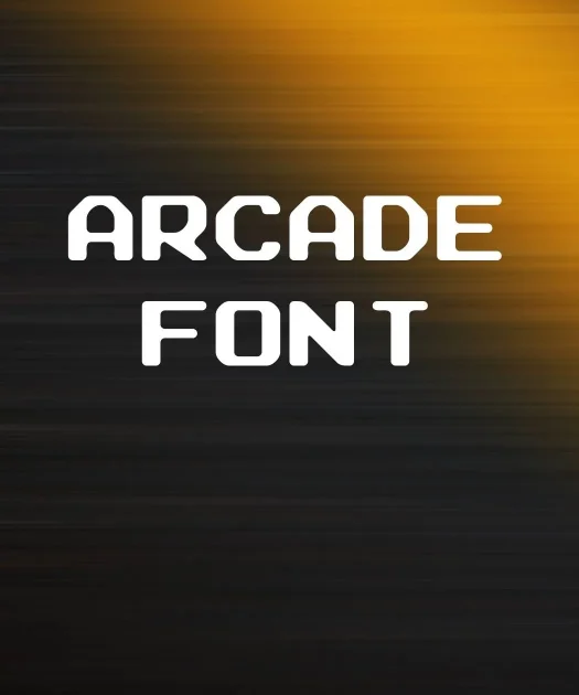 Arcade Font Free Download