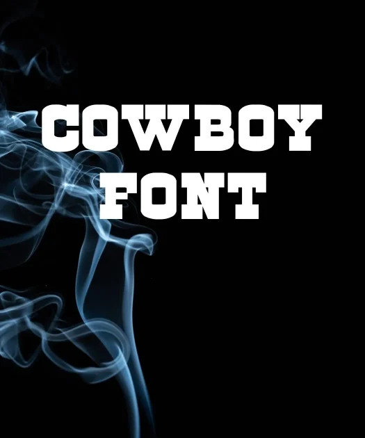Cowboy Font Free Download