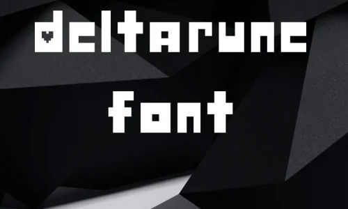 Deltarune Font Free Download