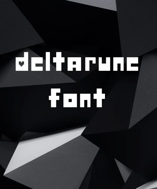 Deltarune Font Free Download