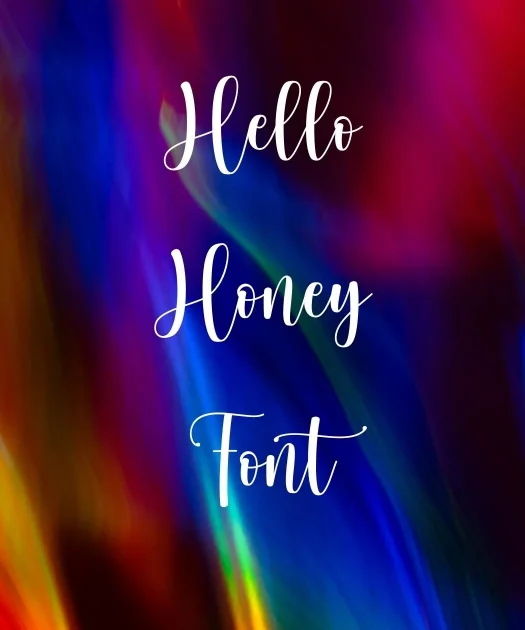 Hello Honey Font Free Download