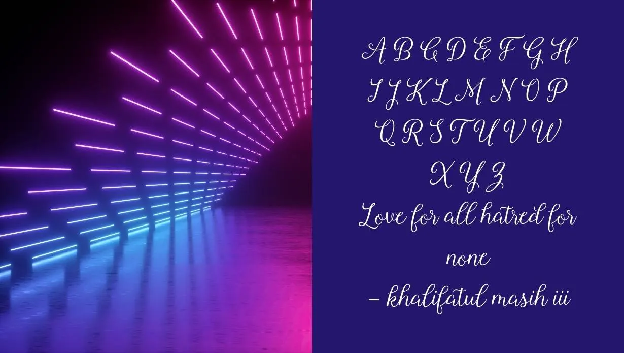 roselina script font view