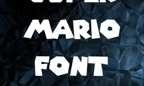 Super Mario Font Free Download