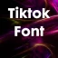 TikTok Font Free Download