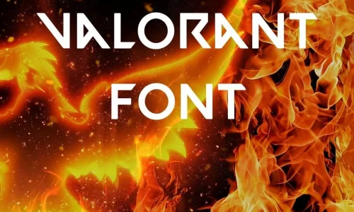 Valorant Font Free Download
