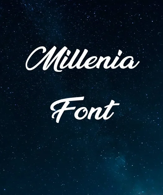 Millenia Font Free Download