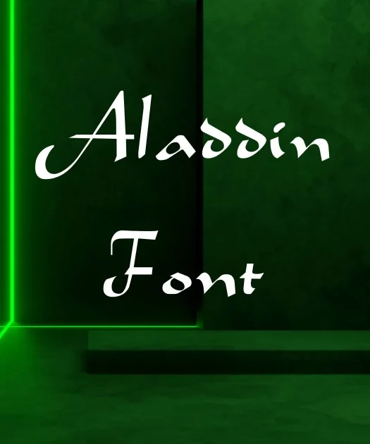 Aladdin Font Free Download