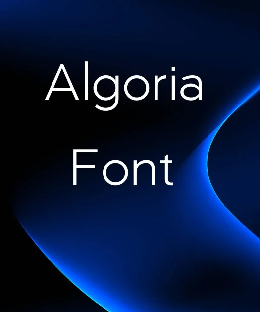 Algoria Font Free Download