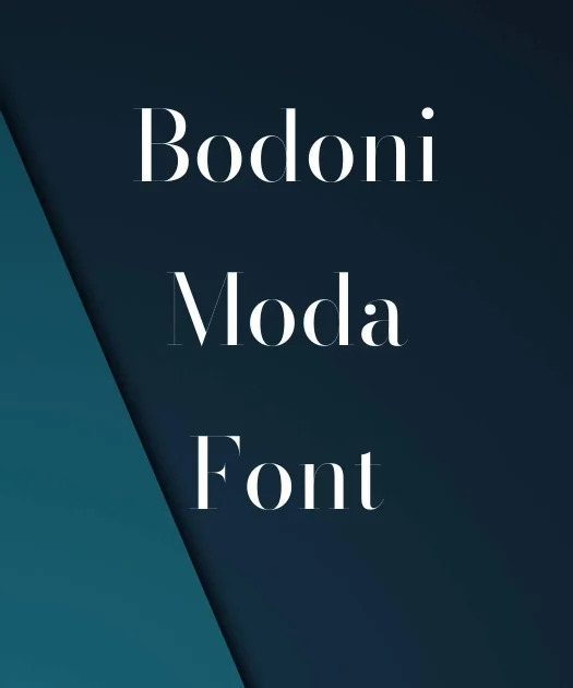 Bodoni Moda Font Free Download