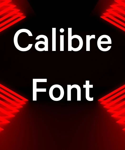 Calibre Font Free Download