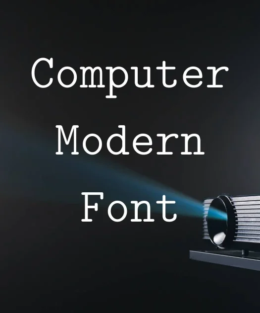 Computer Modern Font Free Download