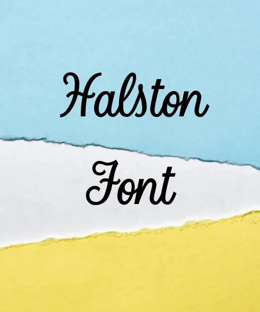 Halston Font Free Download