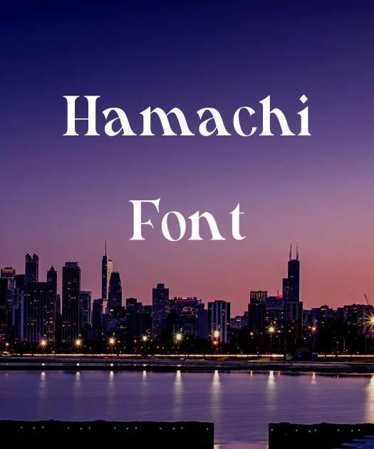 Hamachi Font Free Download
