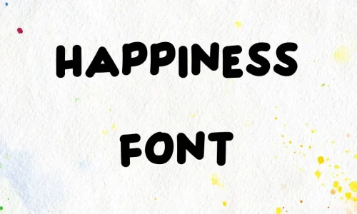 Happiness Font Free Download