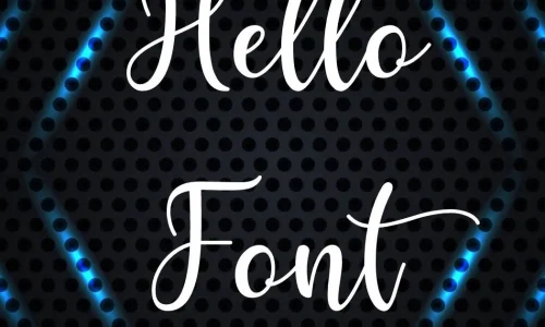 Hello Font Free Download