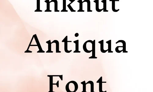 Inknut Antiqua Font Free Download