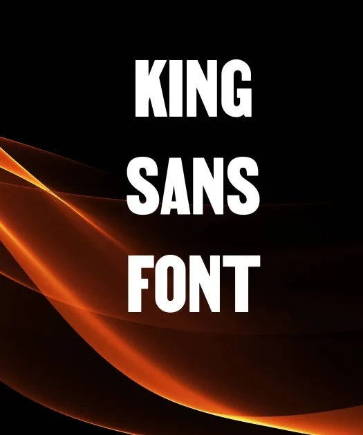 King Sans Font Free Download