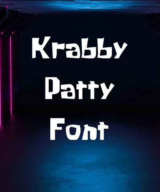Krabby Patty Font Free Download