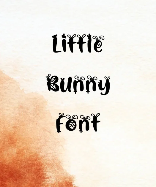 Little Bunny Font Free Download