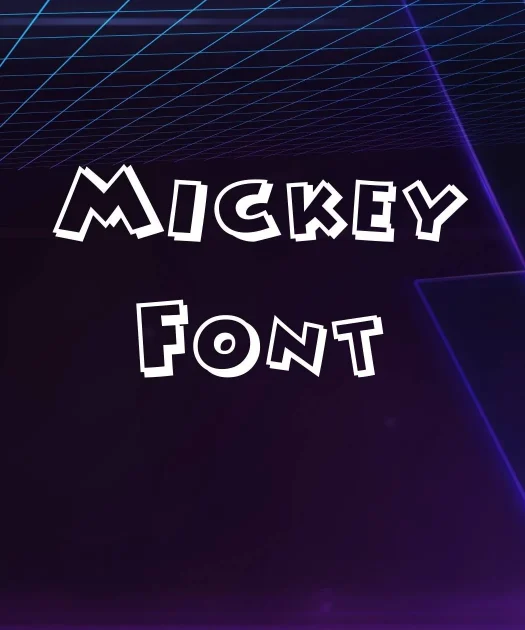 Mickey Font Free Download