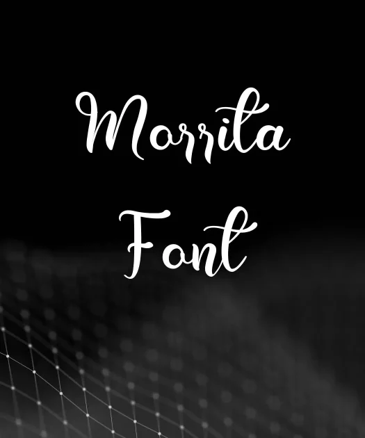 Morrita Font Free Download