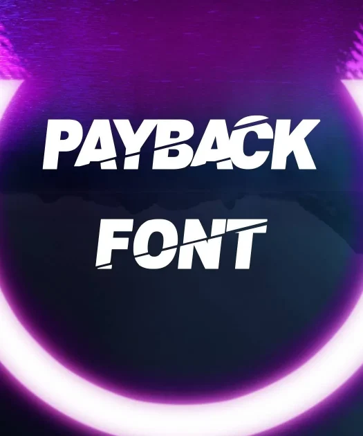 Payback Font Free Download
