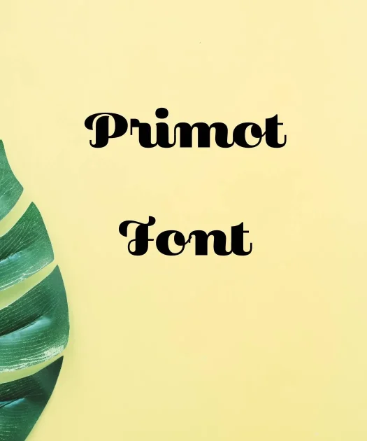 Primot Font Free Download