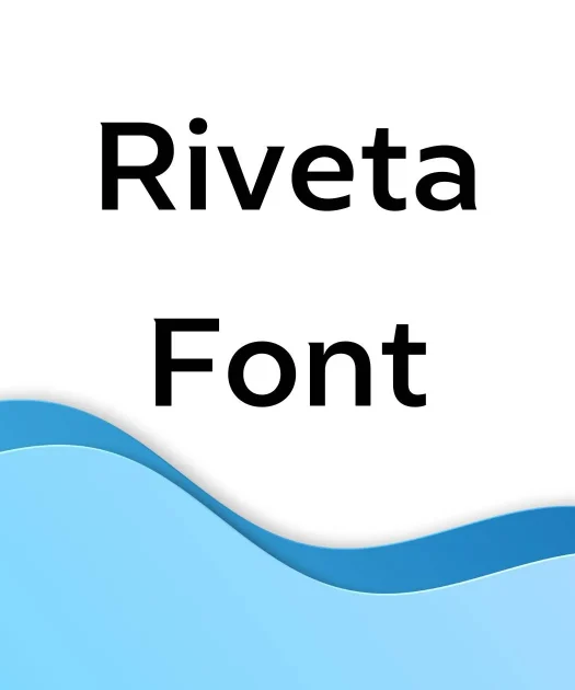 Riveta Font Free Download