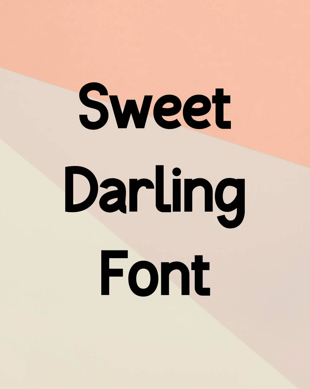 Sweet Darling Font Free Download