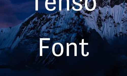 Tenso Font Free Download
