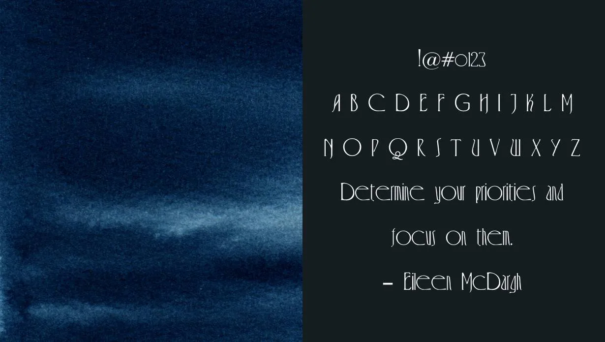 view of Virginia Font