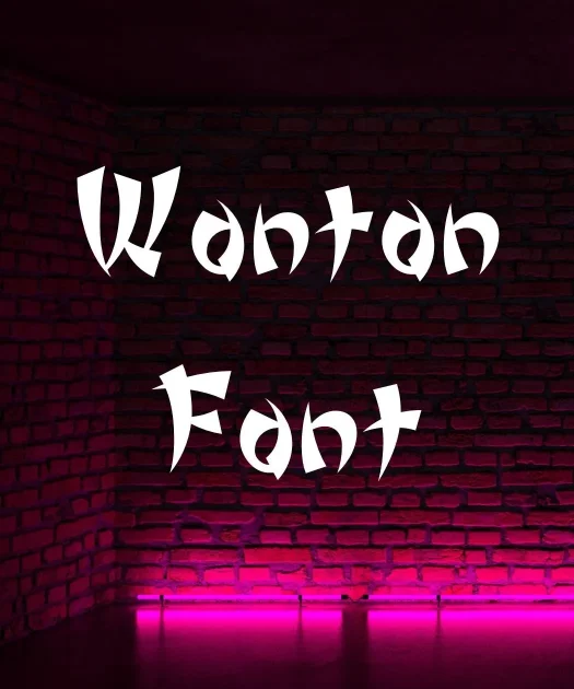 Wonton Font Free Download