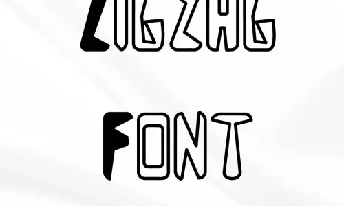 Zigzag Font Free Download