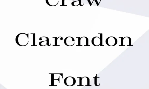 Craw Clarendon Font Free Download
