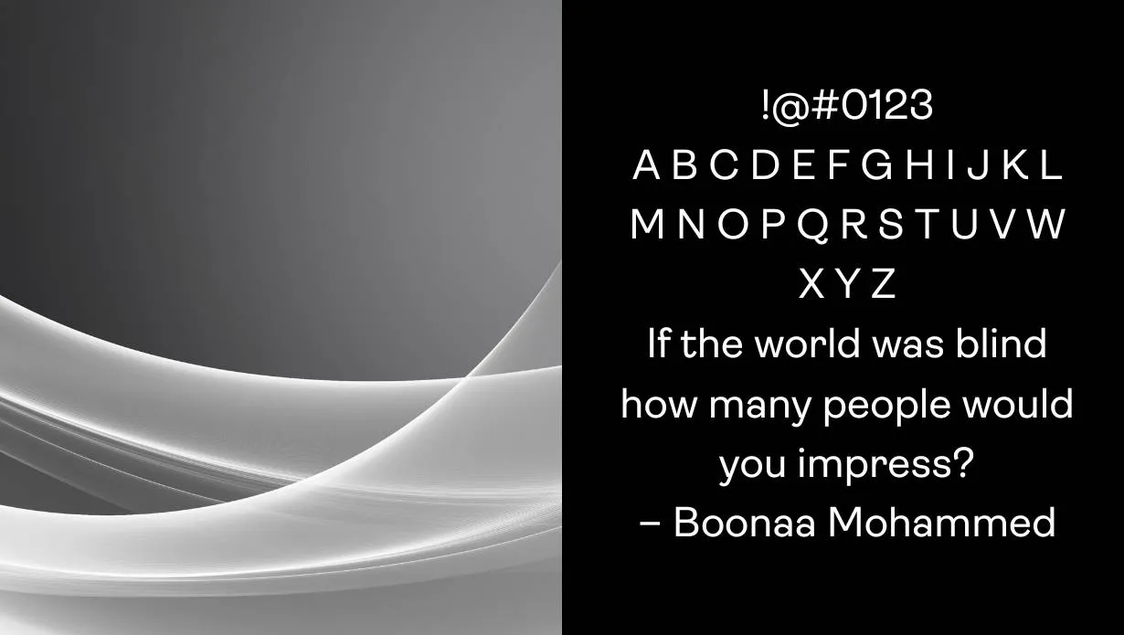 View of Ambit Font Family