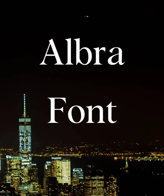 Albra Font Free Download