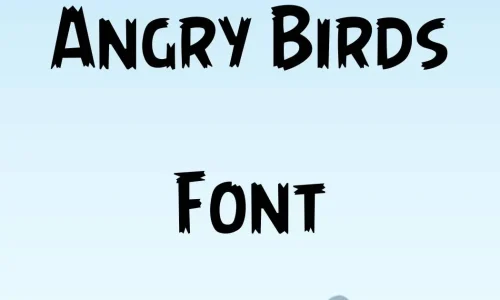 Angry Birds Font Free Download