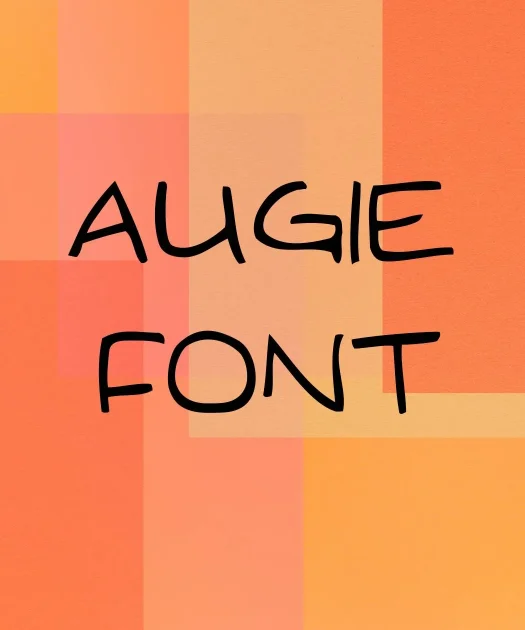 Augie Font Free Download