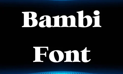 Bambi Font Free Download