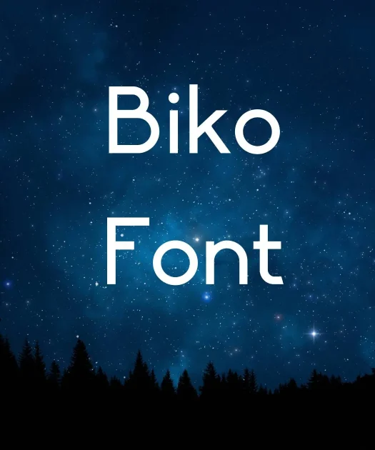 Biko Font Free Download