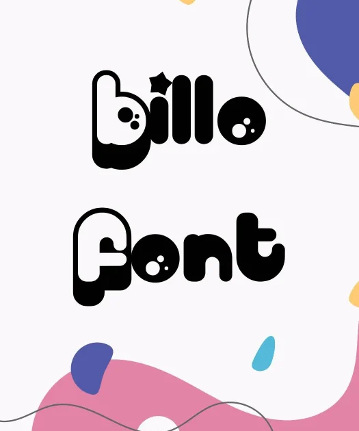 Billo Font Free Download