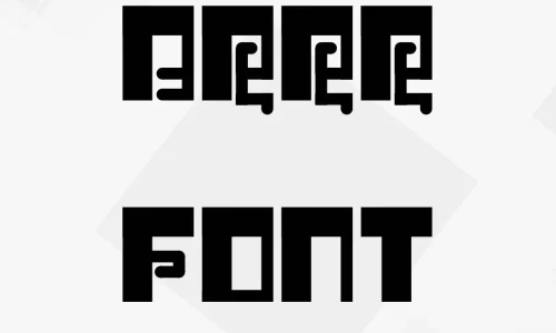 BRR Font Free Download