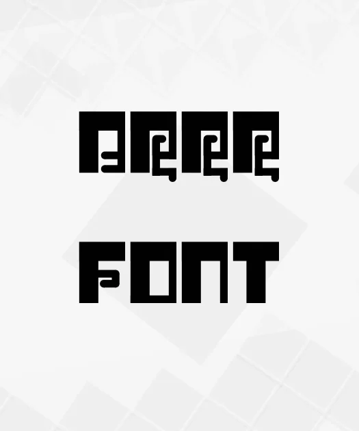 BRR Font Free Download