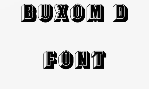 Buxom D Font Free Download