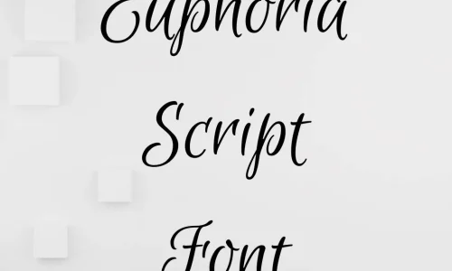 Euphoria Script Font Free Download