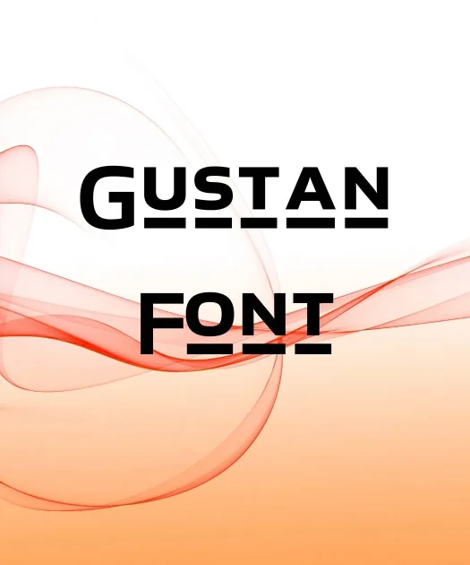 Gustan Font Free Download