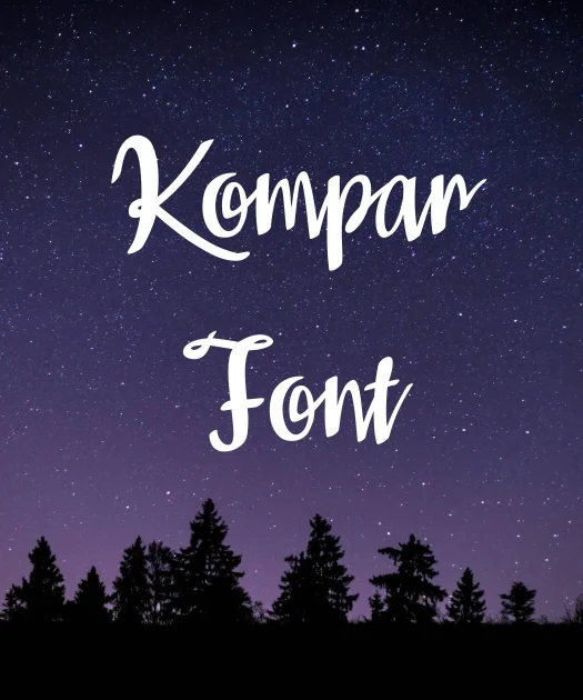 Kompar Font Free Download