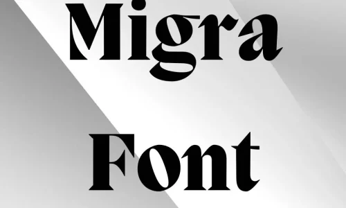 Migra Font Free Download