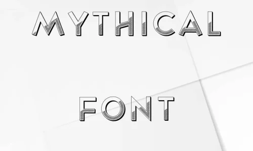 Mythical Font Free Download